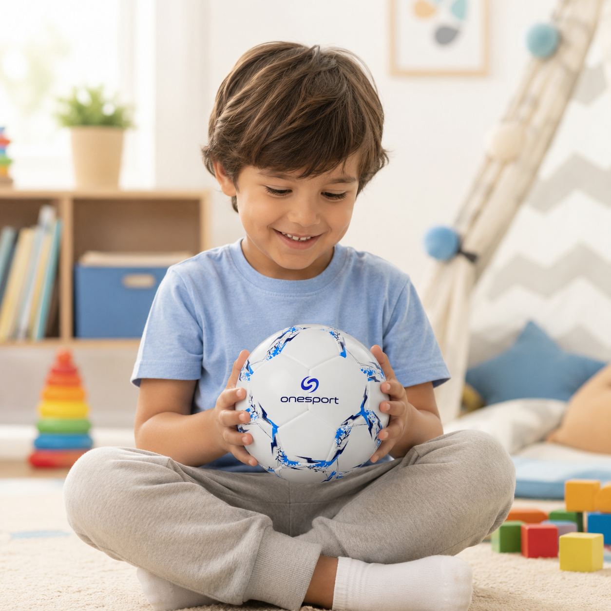 OneSport Mini Tubeless Play Ball – Safe, Lightweight Fun for Kids
